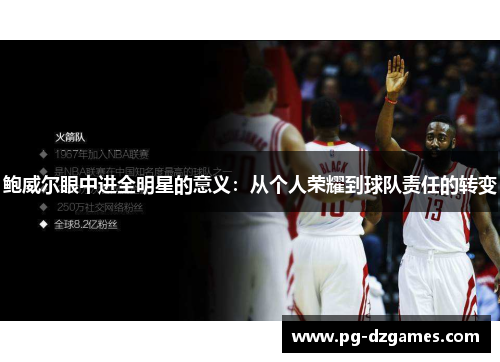 鲍威尔眼中进全明星的意义：从个人荣耀到球队责任的转变